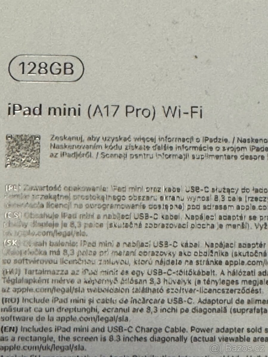 Apple iPad mini 2024 , 128 gb - 5