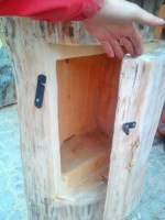 dřevěné sochy, výrob klátů, včelí ůly od známého sochaře - 5