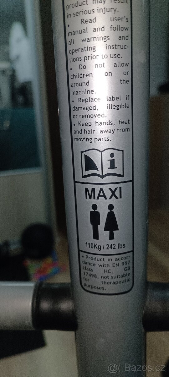 Eliptický trenažér Domyos VE120 - 5