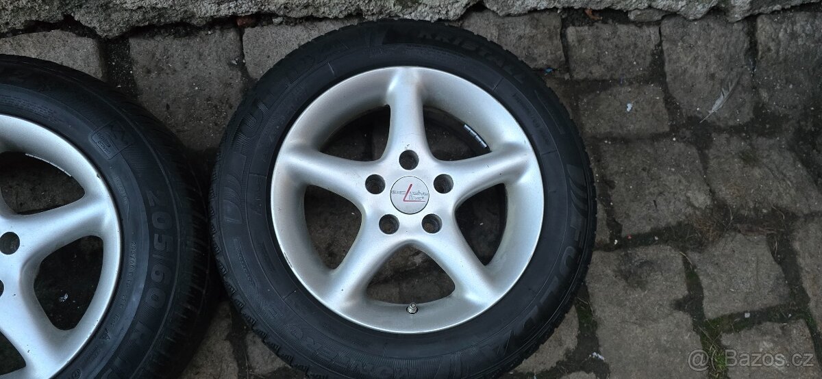 15" disky 5x112 + zimní 205/60/15 - pošlu - 5