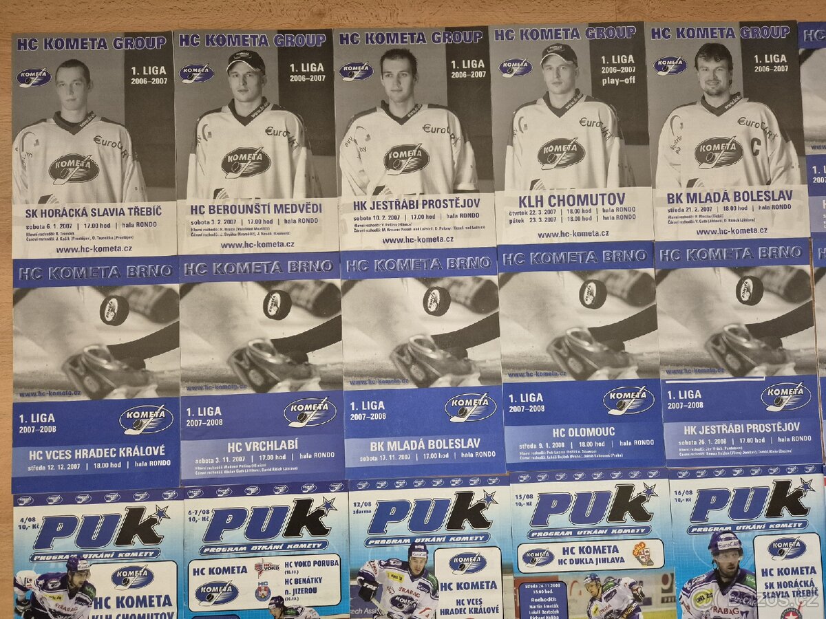 Programy utkání "HC KOMETA BRNO" - 5