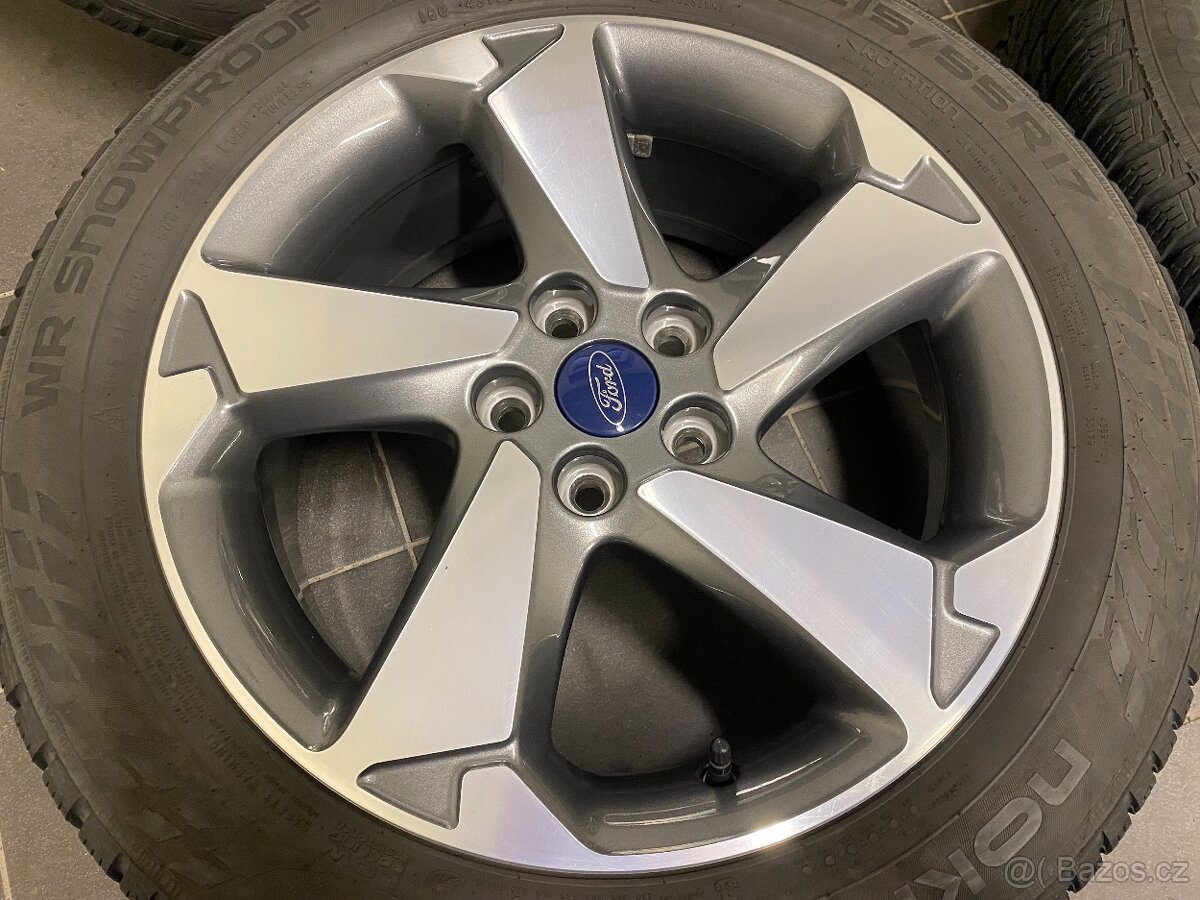 ORIGINAL ALU KOLA FORD FOCUS ACTIVE 215/55/17 - 5
