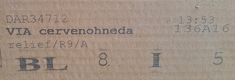 Dlažba VIA červenohnědá - 5