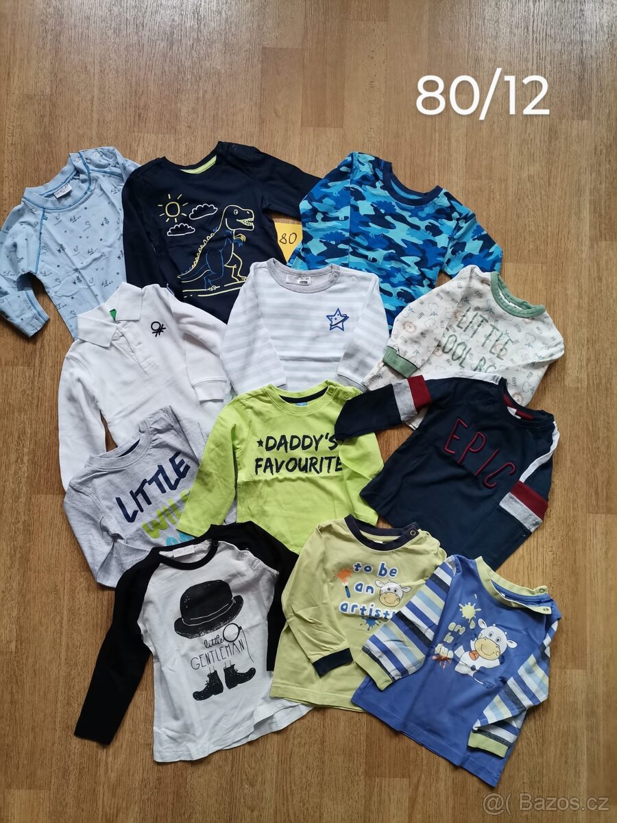 Oblečení pro chlapečka vel. 80 - 5