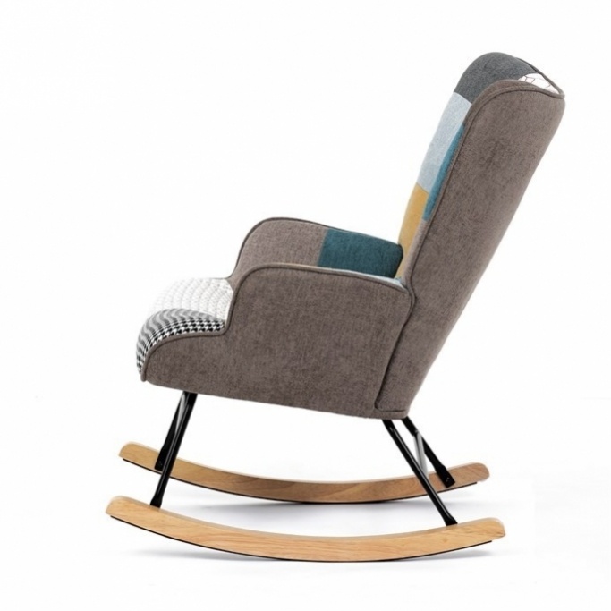 Patchwork houpací křeslo 374 - 5