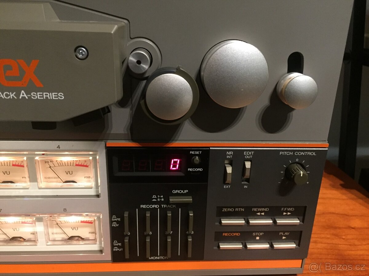 profesionální osmistopý kotouč. magnetofon FOSTEX model A-8 - 5