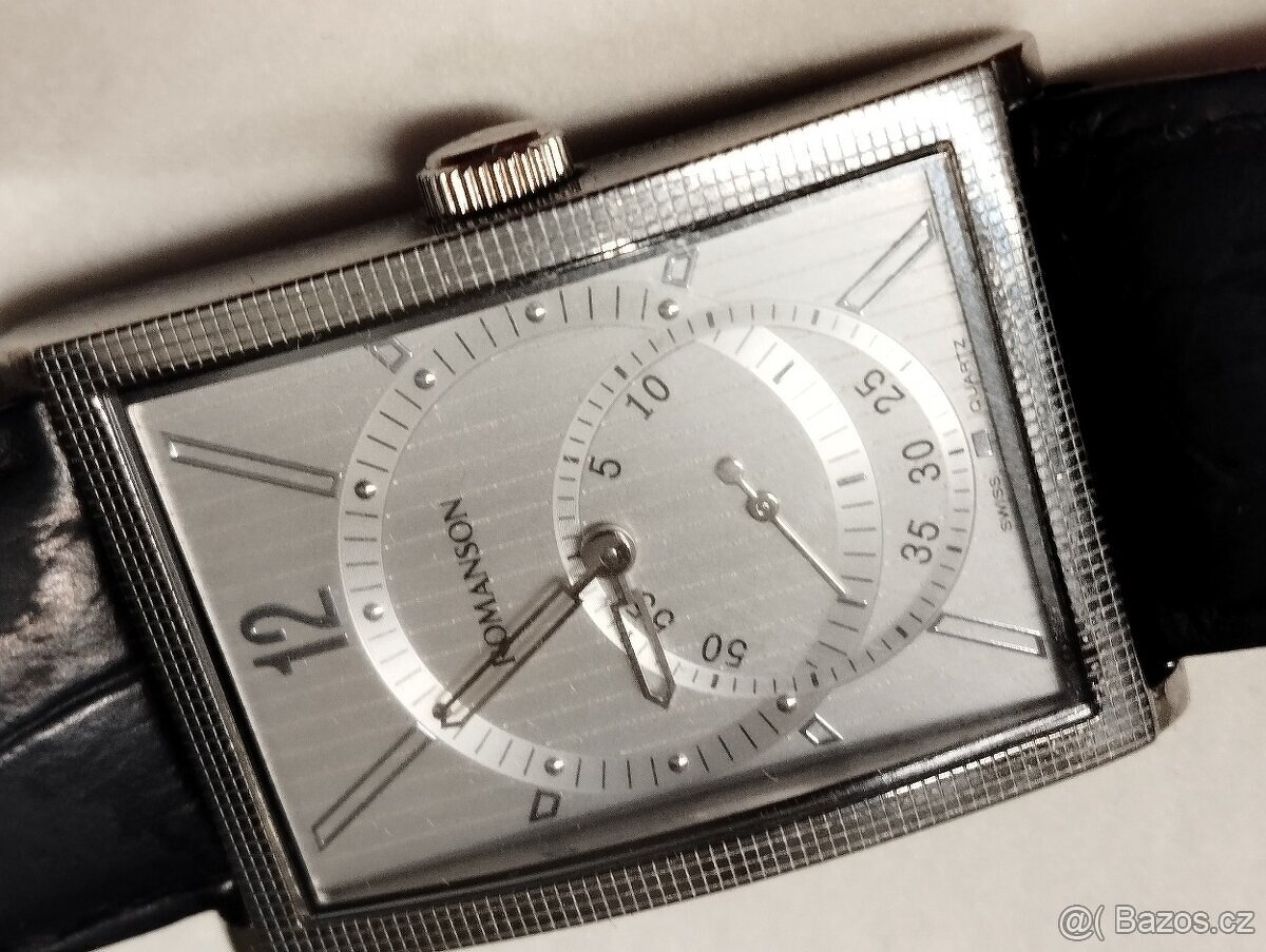 Prodám luxusní pánské hodinky ROMANSON _ Swiss Made👍👍👍 - - 5