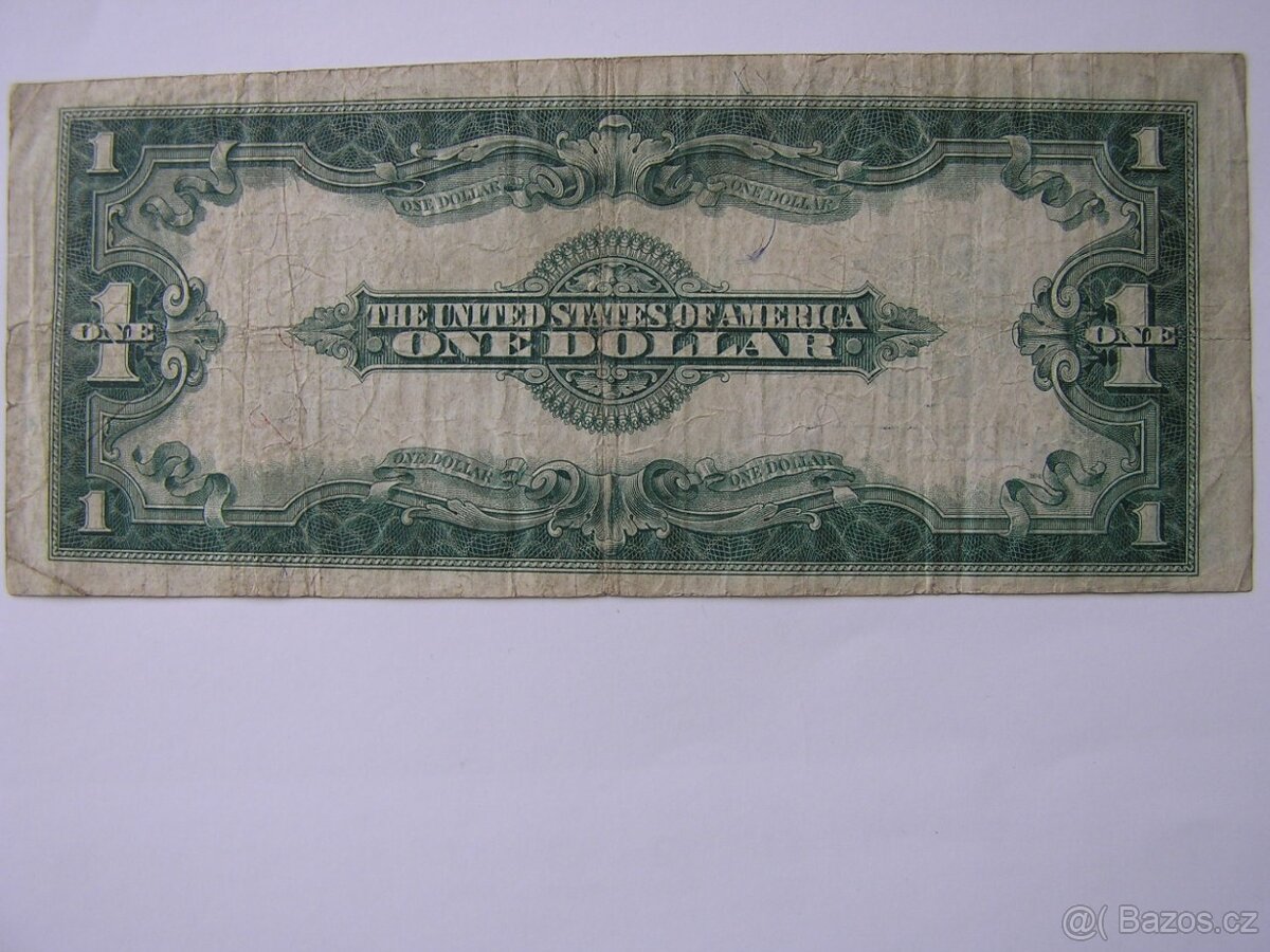 VZÁCNE USA DOLÁRE-SILVER CERTIFICATE_VELKÉ - 5