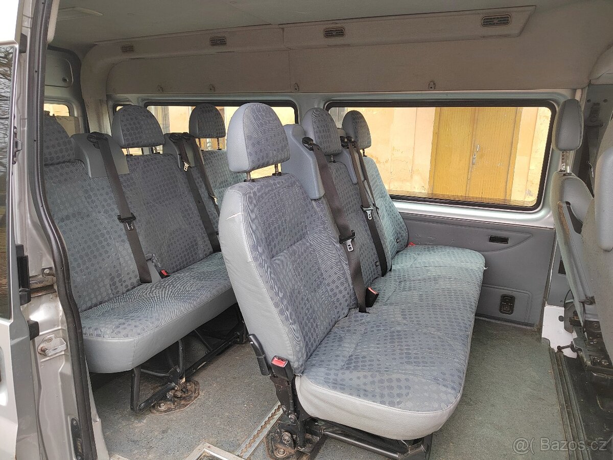 Ford Transit 9 míst - 2.4 TDCi 85 kW - plošina - 5