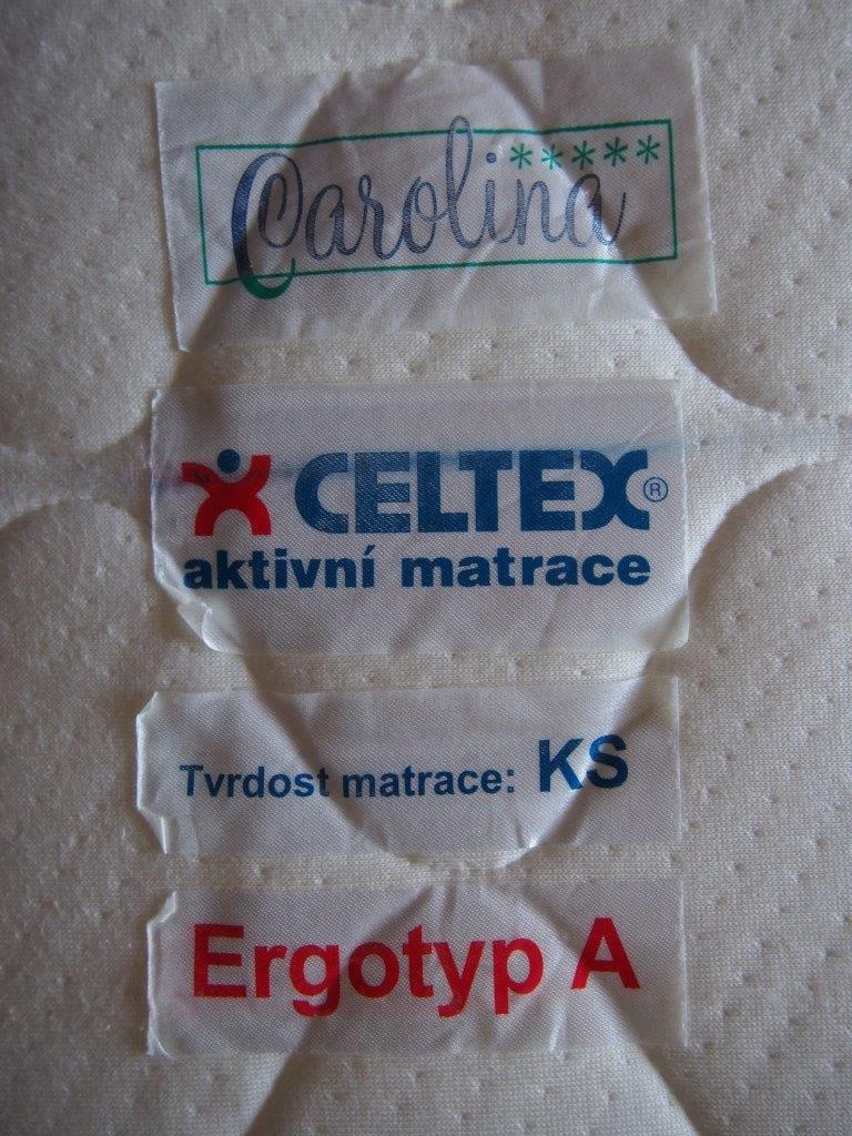 Postele HANAU (2xpostel+rošt+noční stolek+matrace) - 5