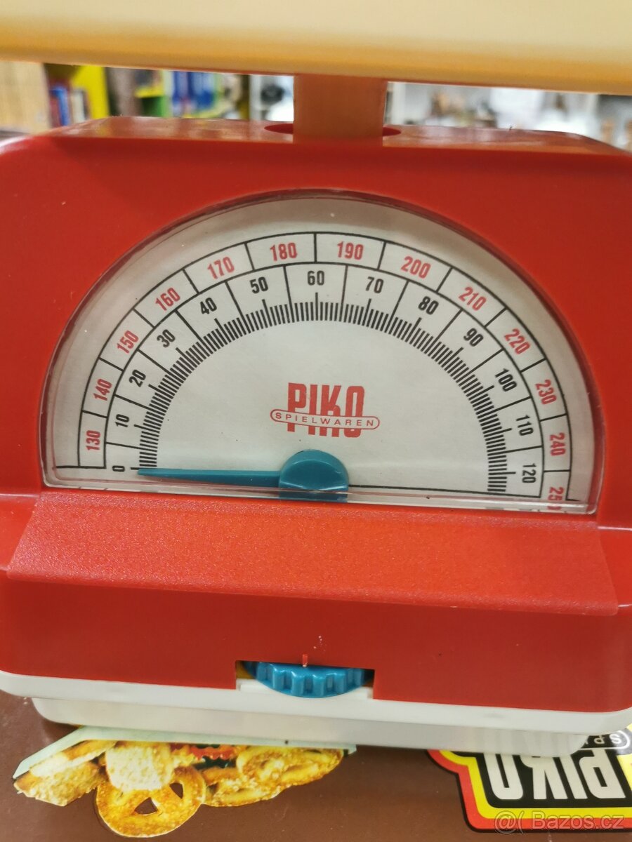 Retro hračka, váha Piko. - 5