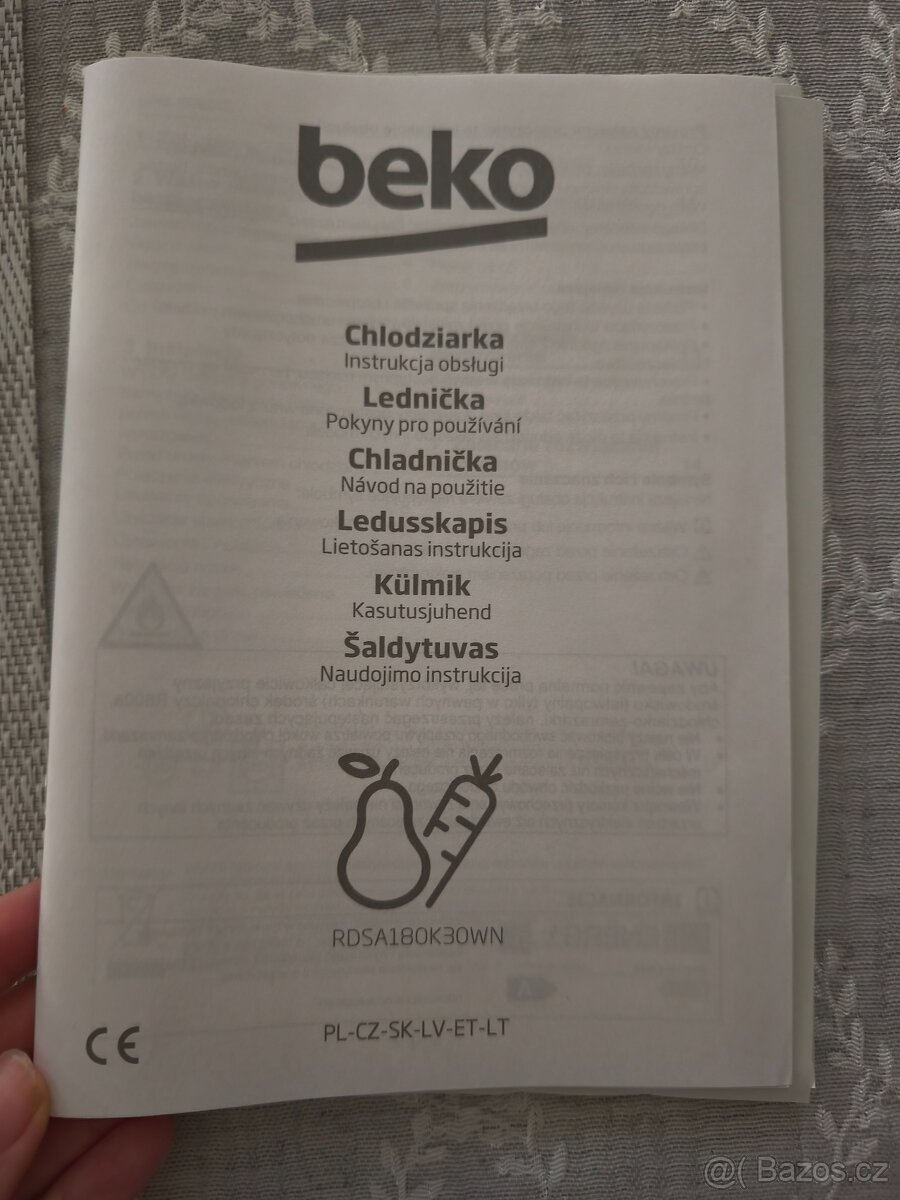 lednice BEKO s mrazákem nahoře - 5
