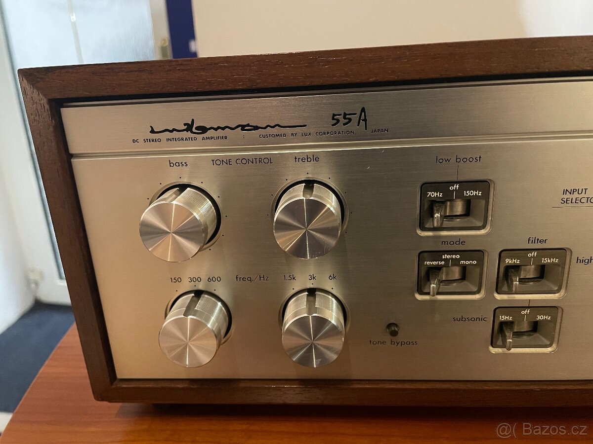 integrovaný zesilovač LUXMAN L-55A - 5