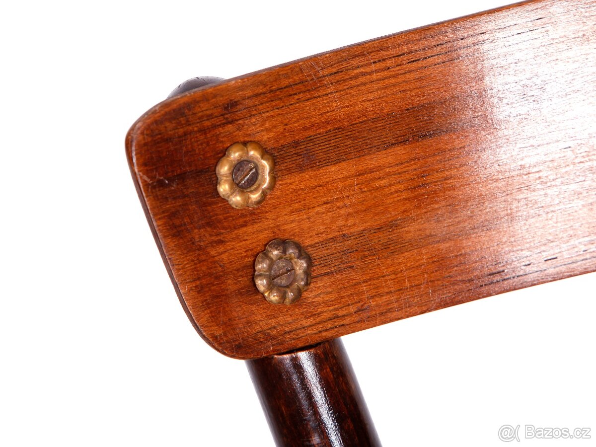 4x secesní židle GT Thonet, No 654, 1910 - 5