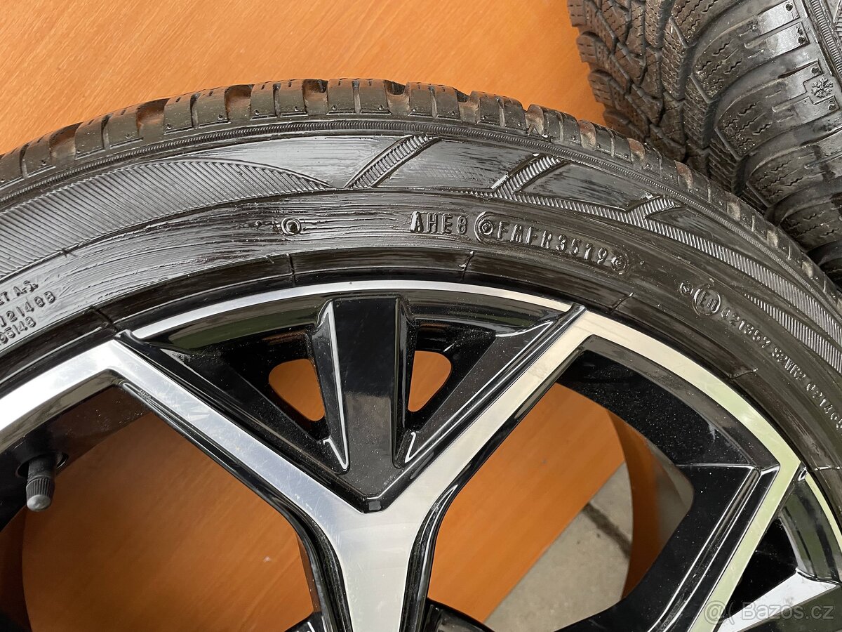 SEAT ATECA orig. alu disky 5x112 8jx19 ET 45 225 45 R19 Zimn - 5