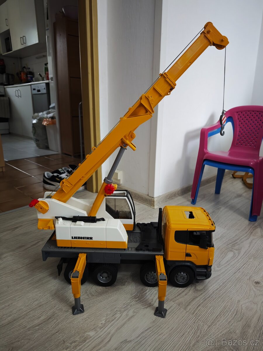 Bruder Scania jeřáb - 5
