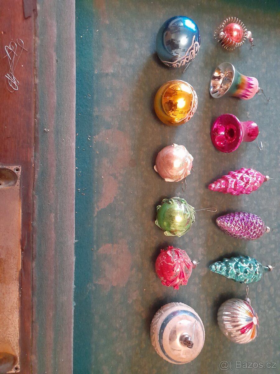 Retro vánoční ozdoby - 5