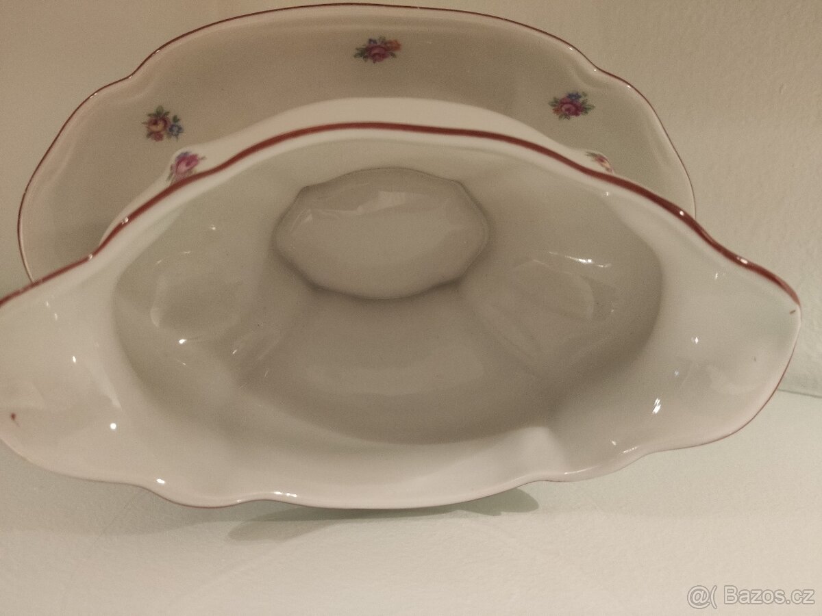 Starý omáčník značeno D s korunou Czechoslovakia - 5