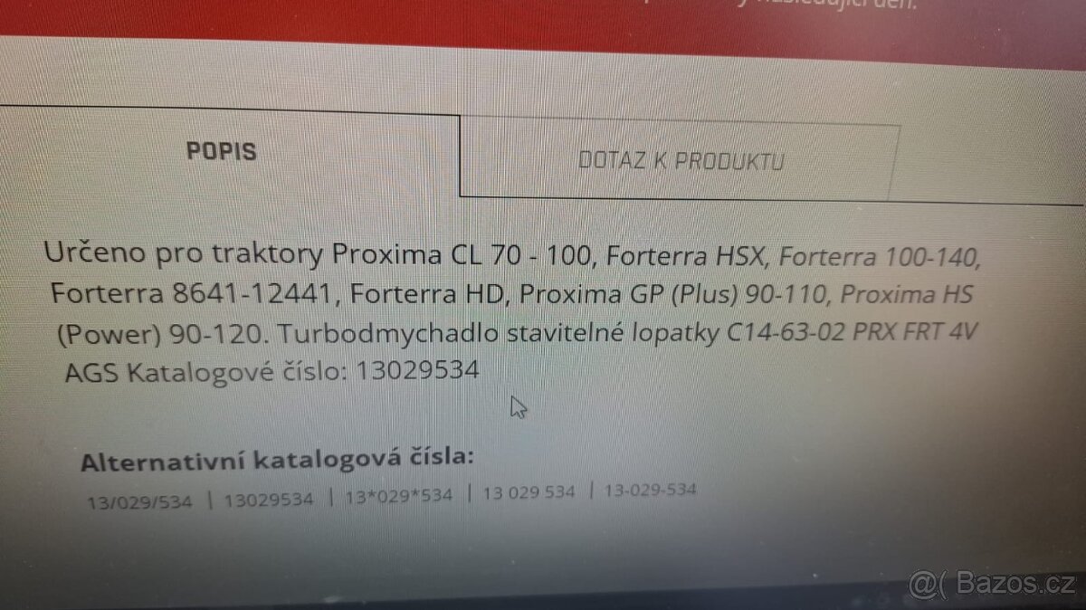 Náhradní díly Zetor - 5