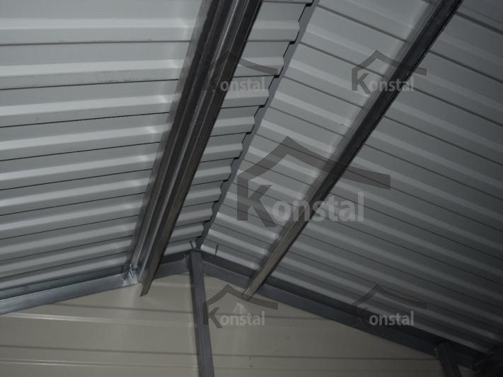 Moderní Pechová garáž 3x5 Bicolor - 5