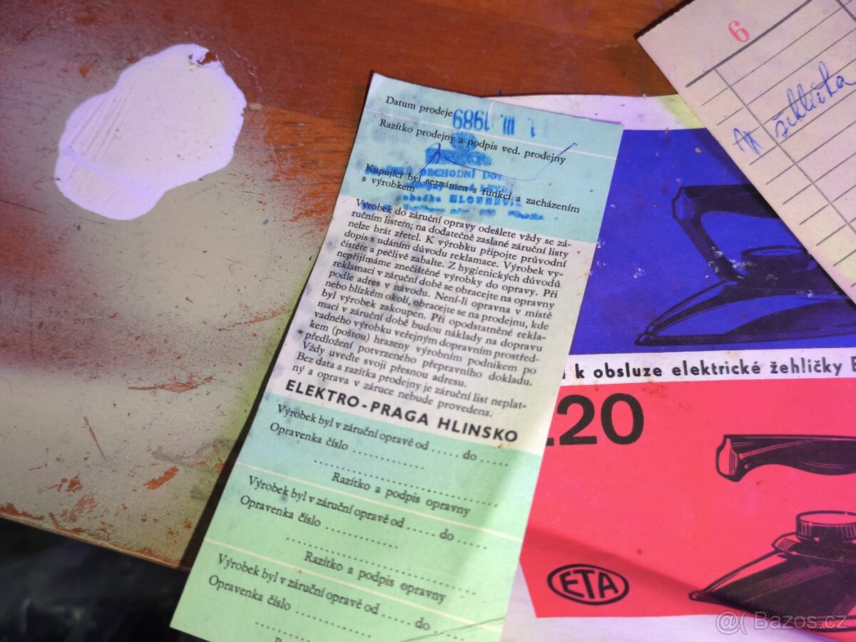 Žehlička ETA 220 - 5