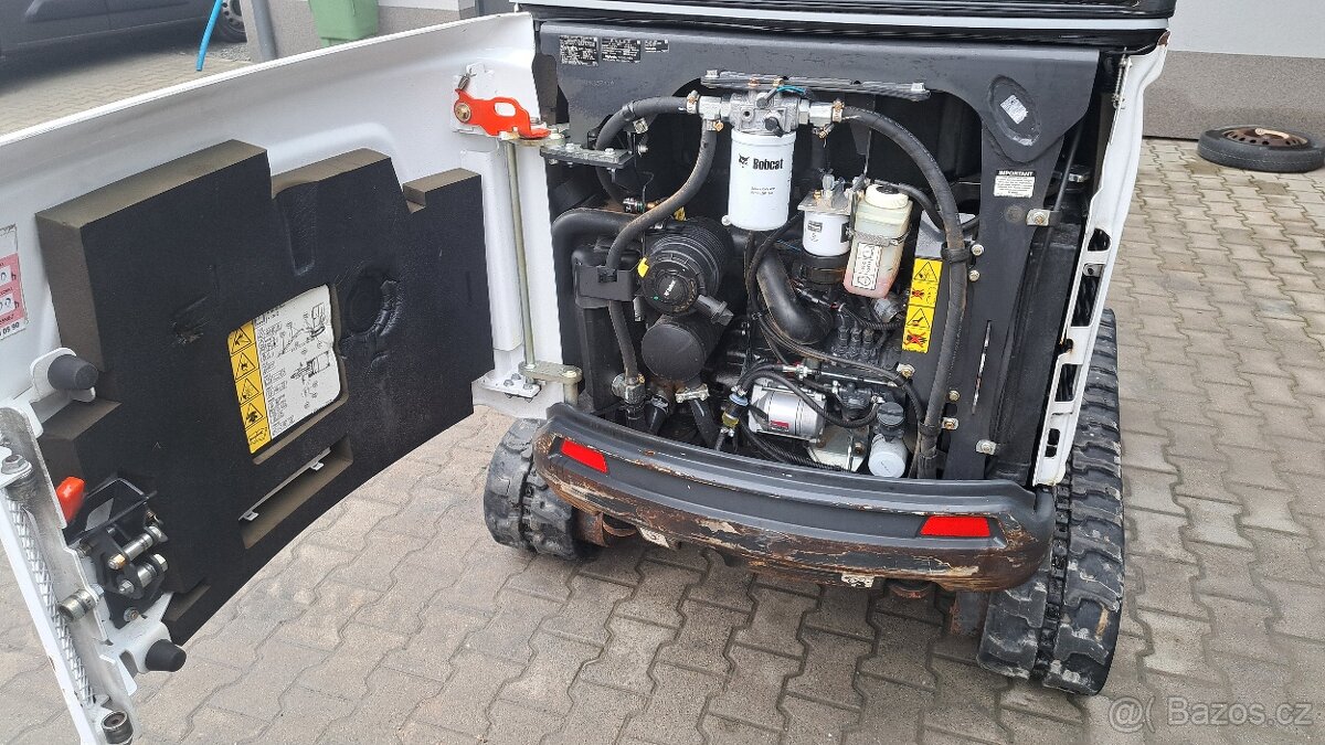 Minibagr Bobcat E19, 2023 r.v. Motor Kubota, 1885kg - 5