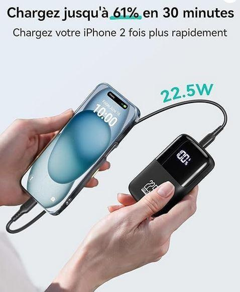 Powerbanka INIU BI-B61 černá 10000mAh - 5