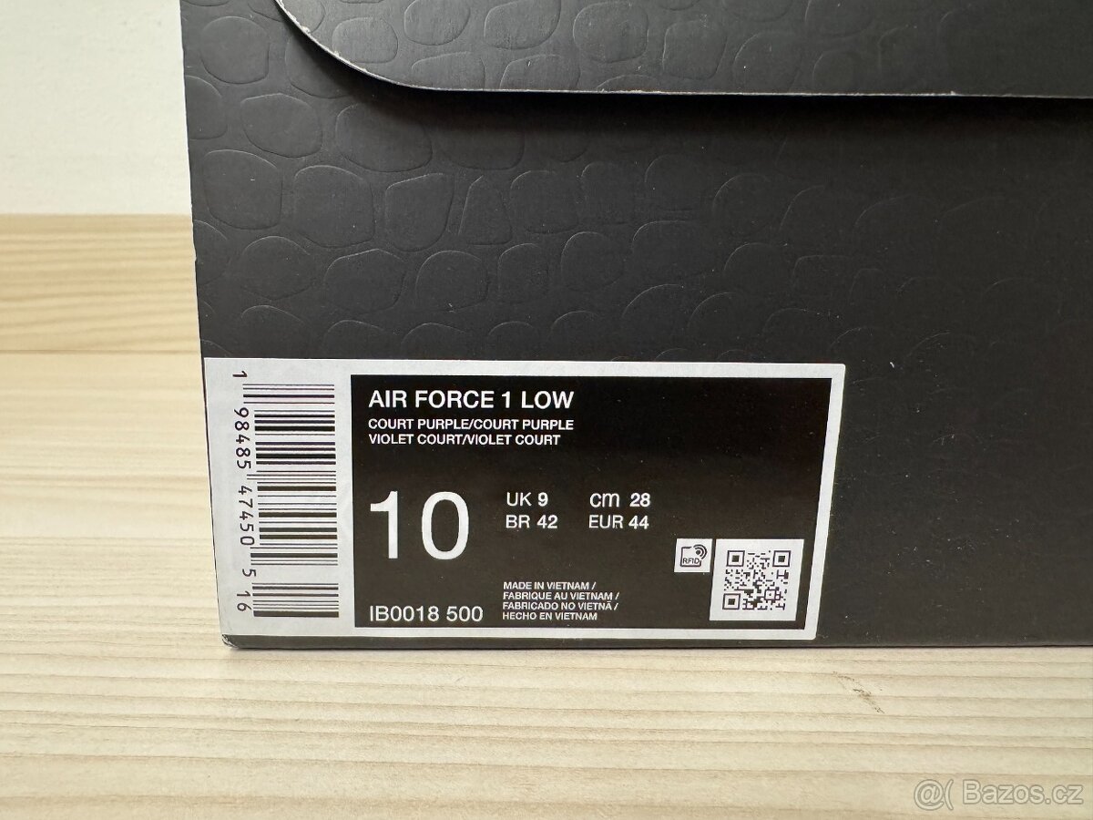 Nike Air Force 1 x Kobe Bryant Court Purple vel.44/28cm - 5