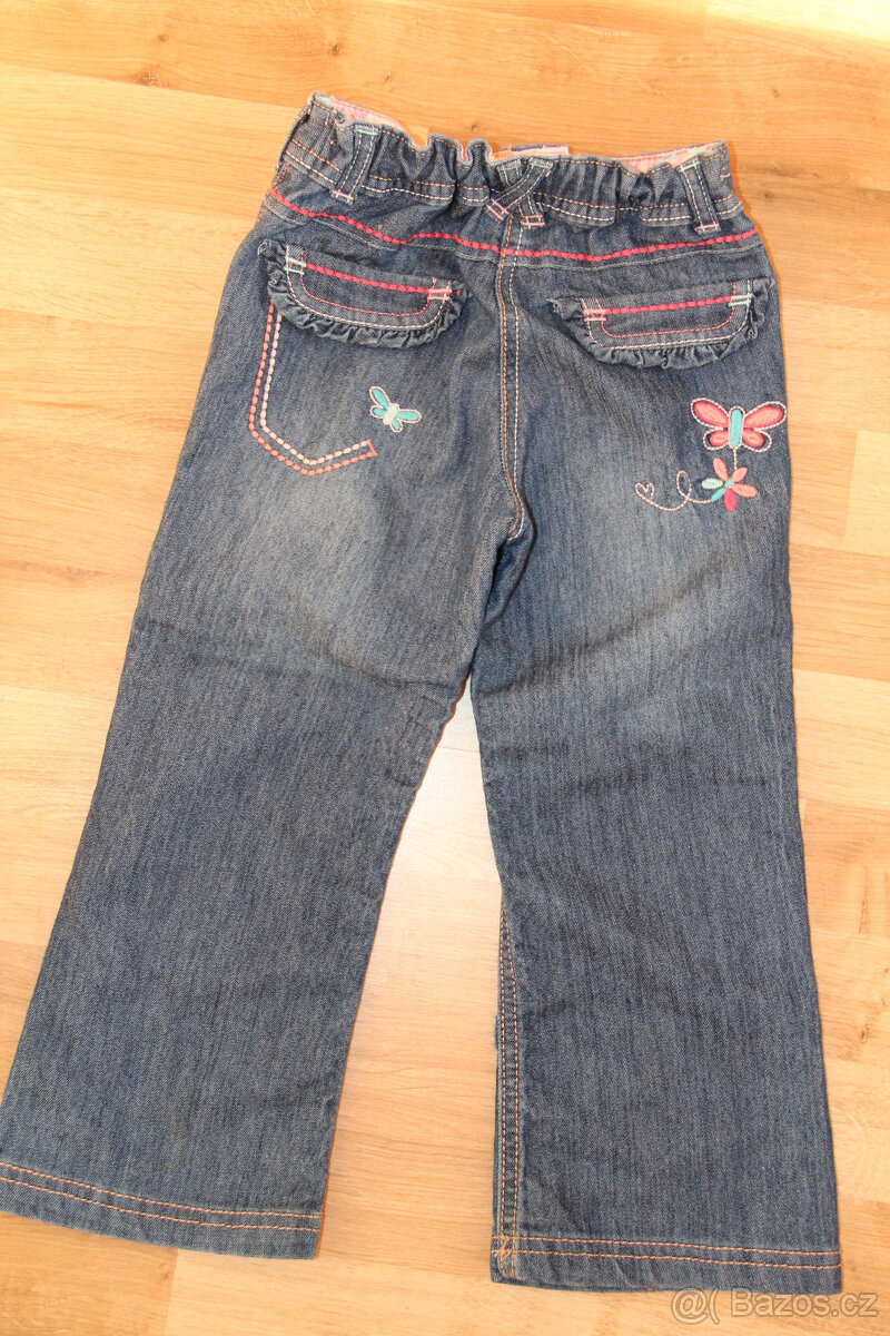 Džíny - vel. 104 - Lindex/F&F/George - 5