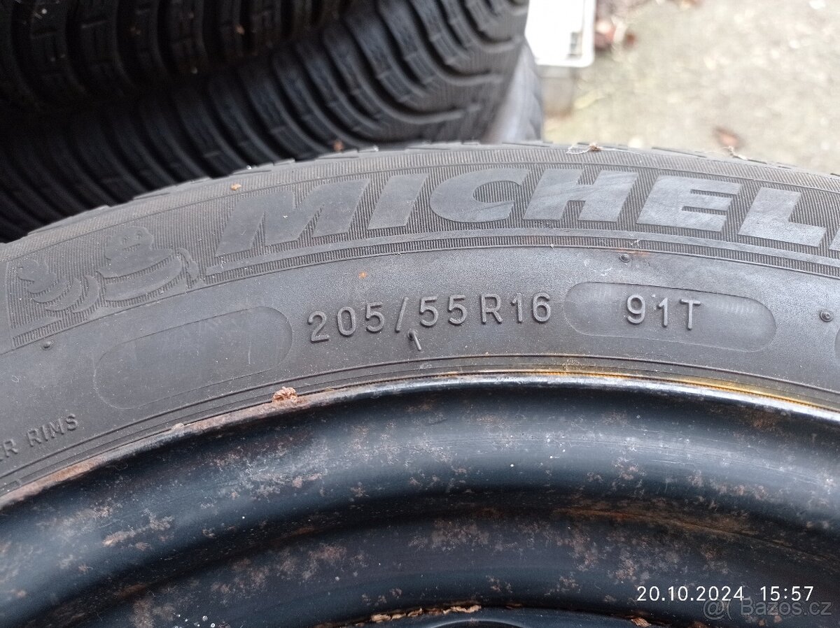Zimní pneu+kola R16, Mercedes C220 - 5