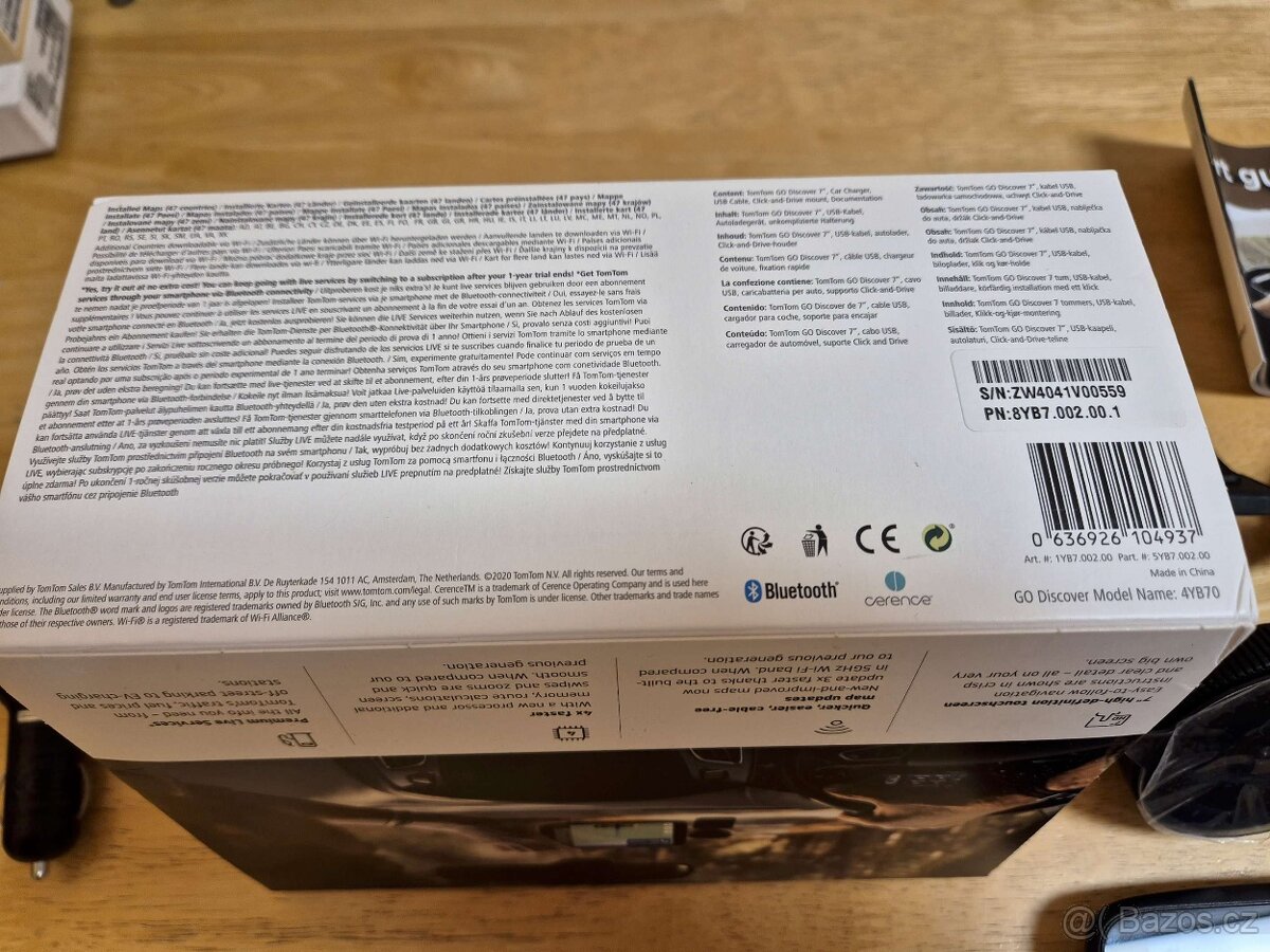 GPS navigace TomTom GO Discover 7" WiFi, Bluetooth -2x držá - 5