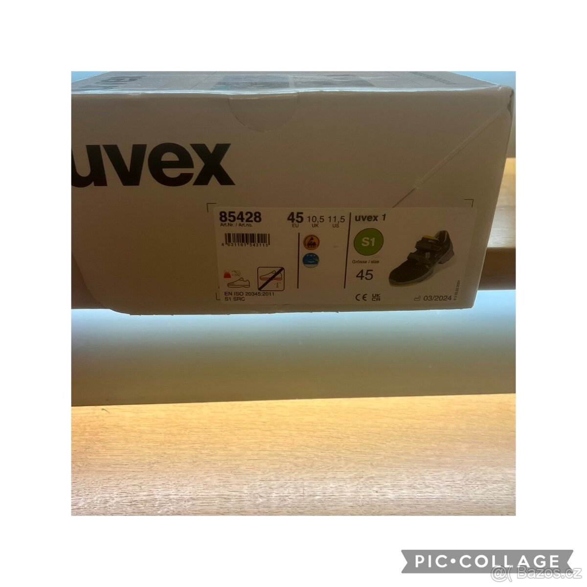 Panské bezpečnostní boty Uvex 45 - 5