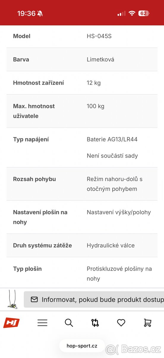 Prodám Stepper twist s rameny, limetkový - 5