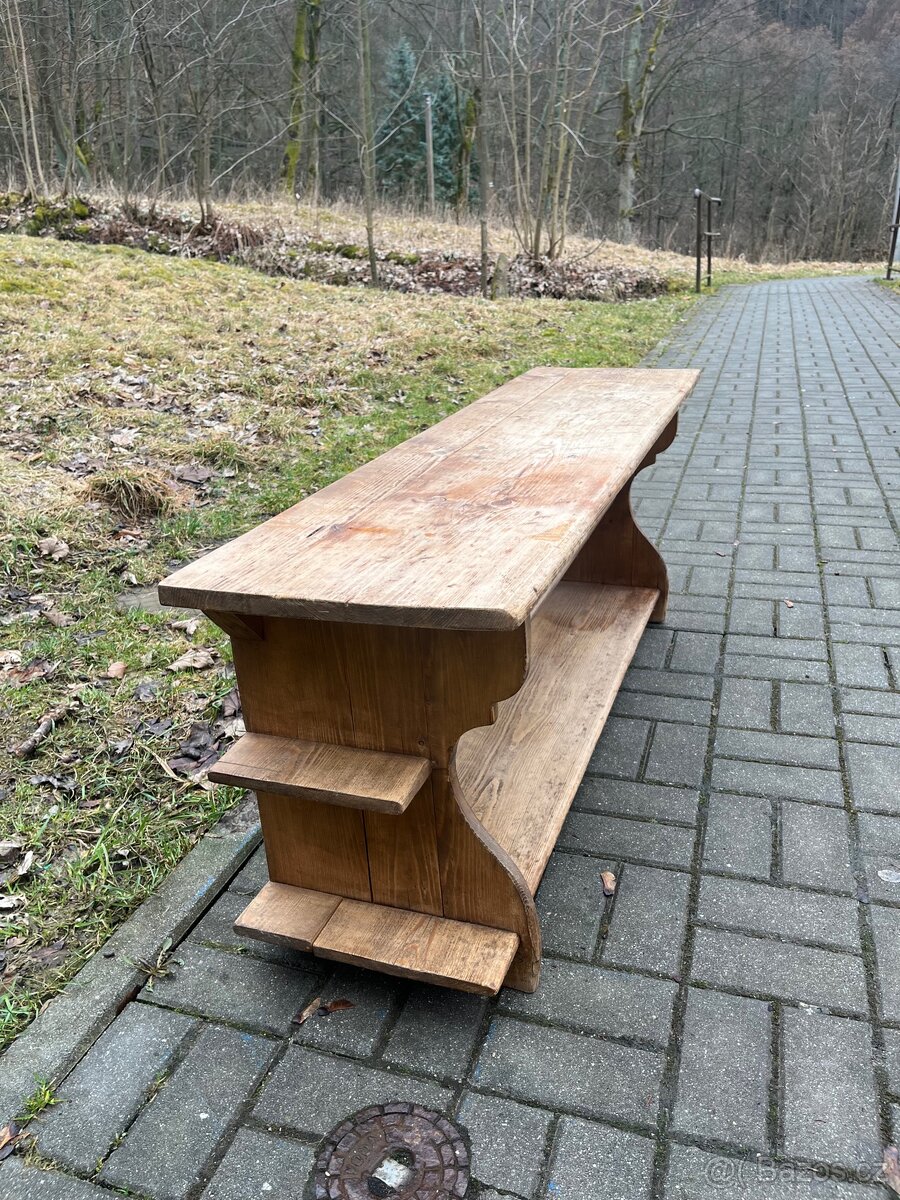 Starožitná lavice - 5