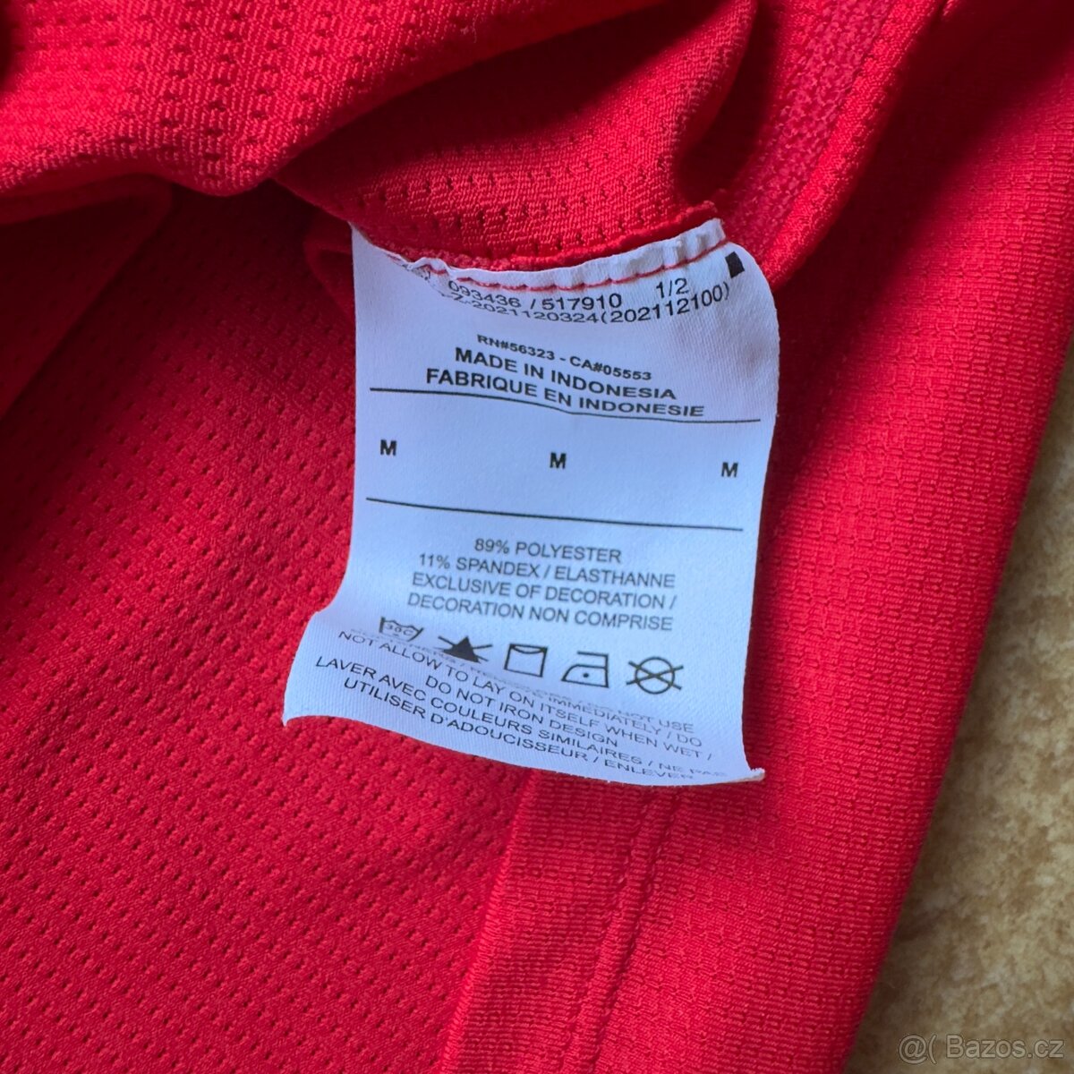 Nike červené tílko Ole Miss - 5