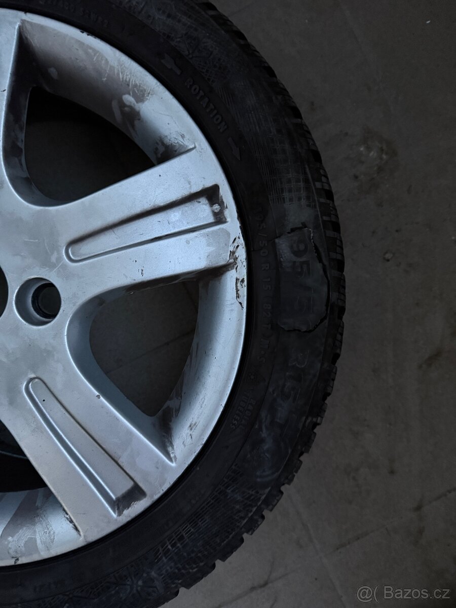 Kola Ford Borbet 195/50 R15 ET 52.5 - 5