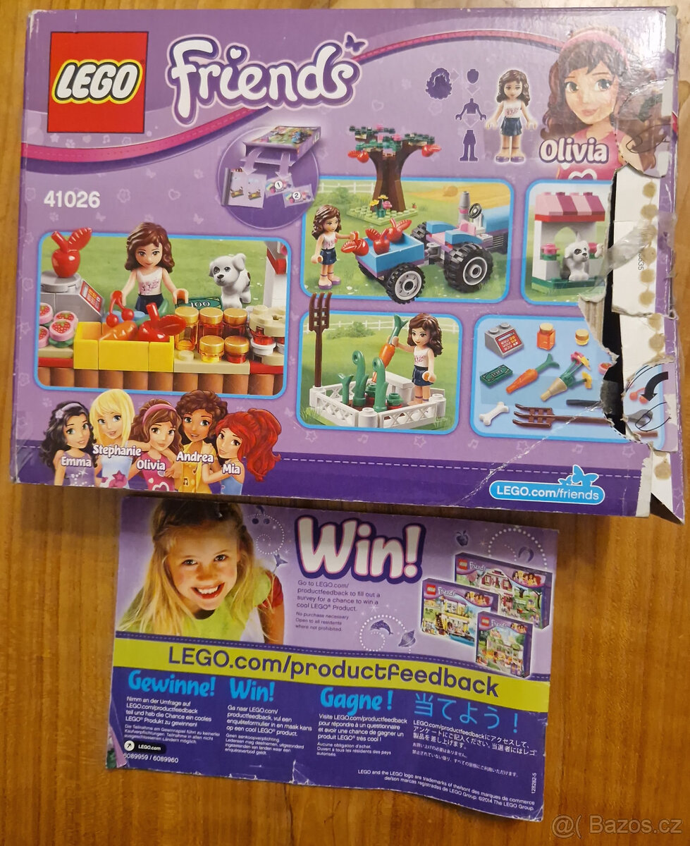 Prodám čtyři krabice lega - 11028, 31137, 41026, 76412 - 5