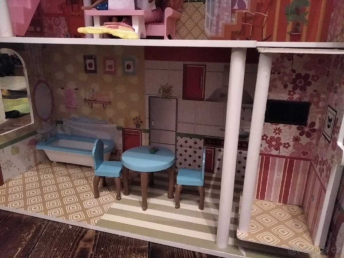 Domeček pro Barbie panenky - velký REZERVACE - 5