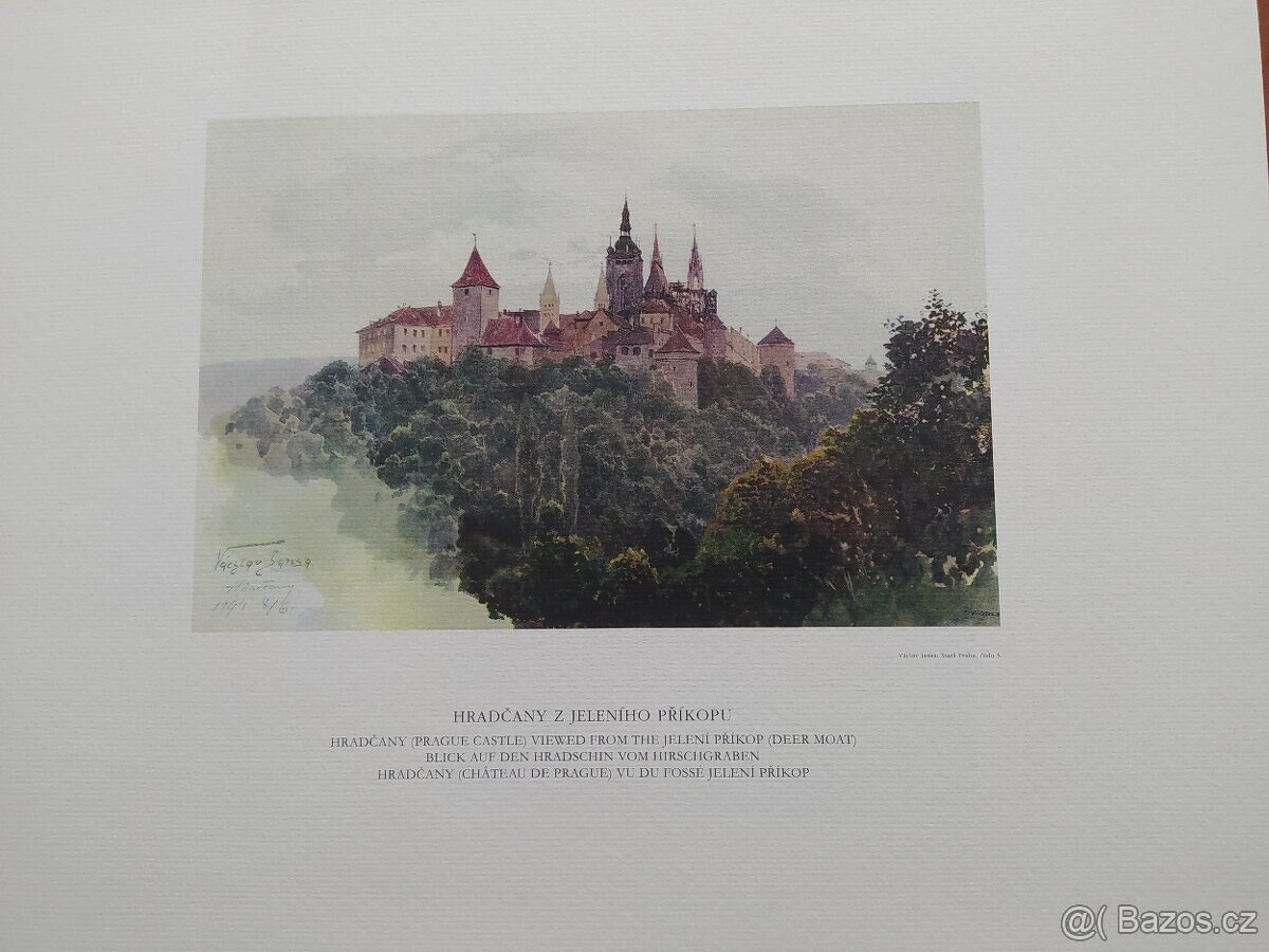 Stará Praha, 100 akvarelů Wácslawa Jansy - 5