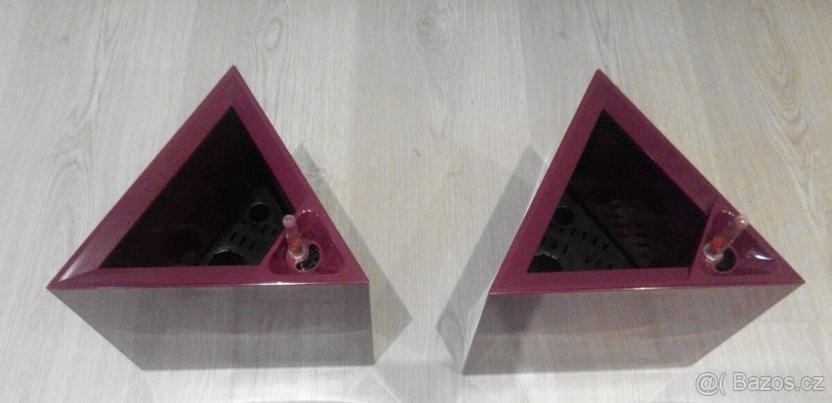 Samozavlažovací designové květináče – 2 stejné kusy - 5