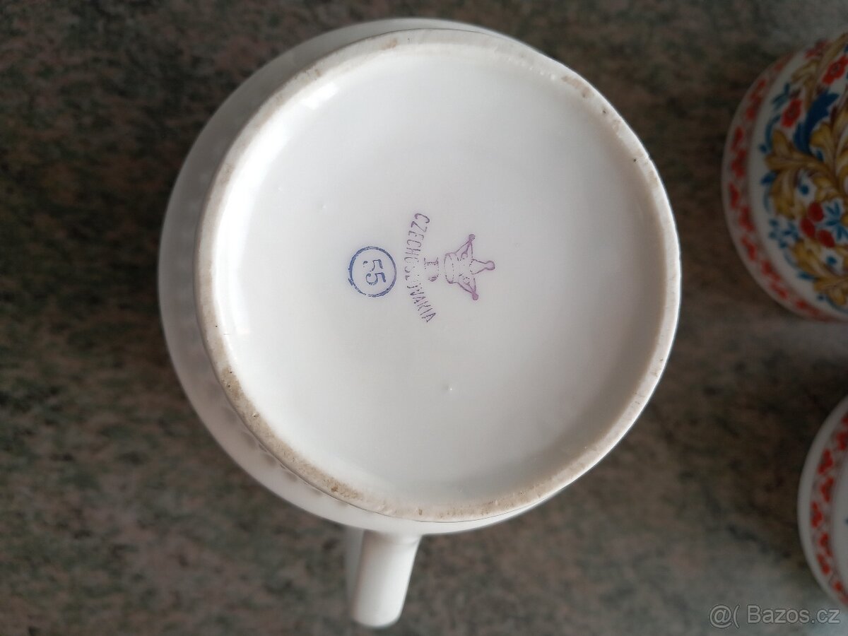 retro hrnky s ornamentem - 5