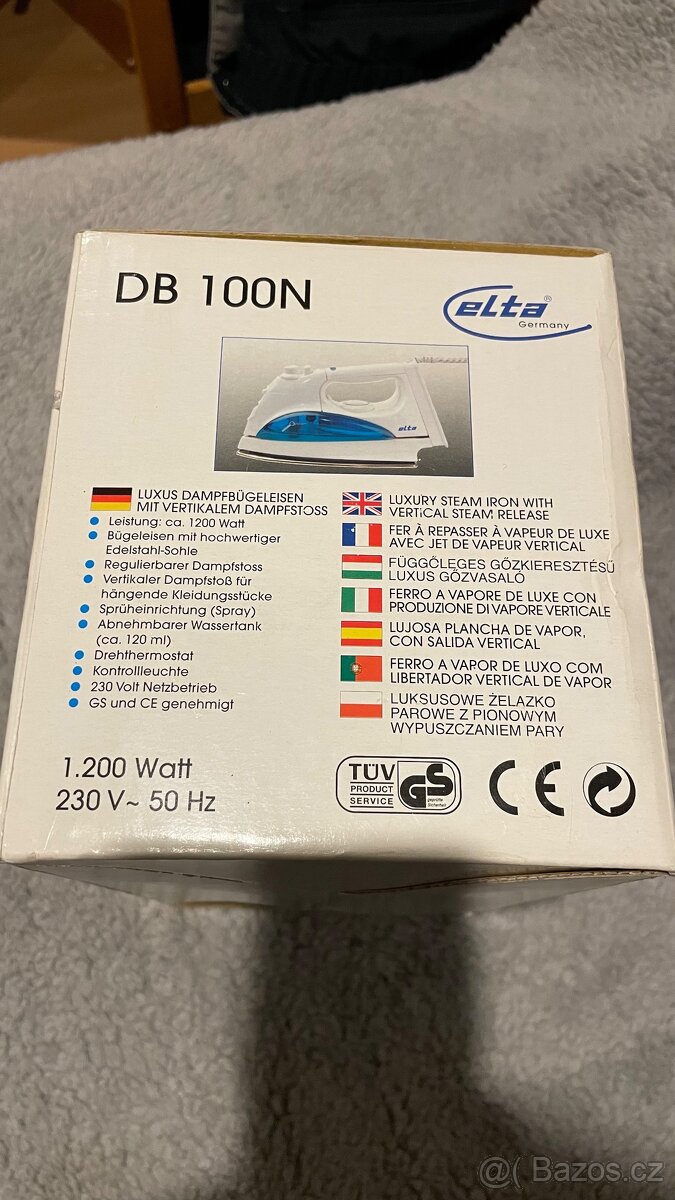 Žehlička Elta DB100N - 5