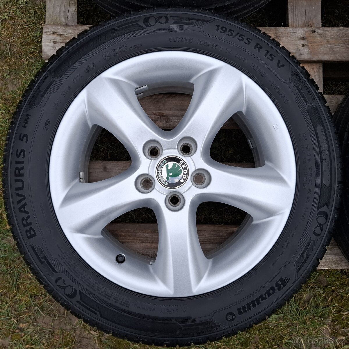 340 Alu Fabia II/Roomster 195/55/15 - 5