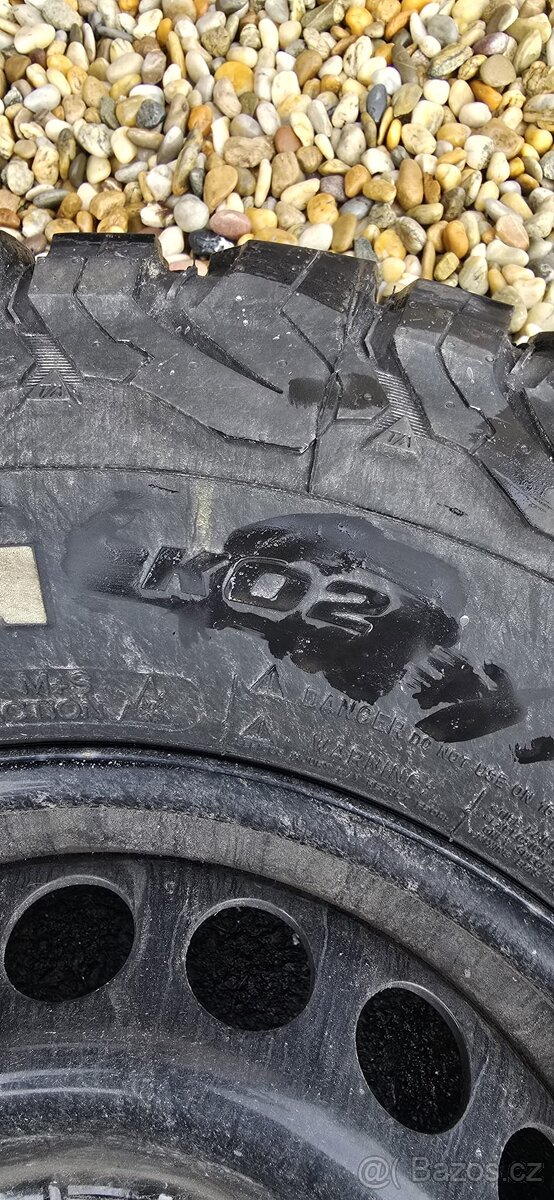 Disky a pneu na MB Sprinter BFGoodrich