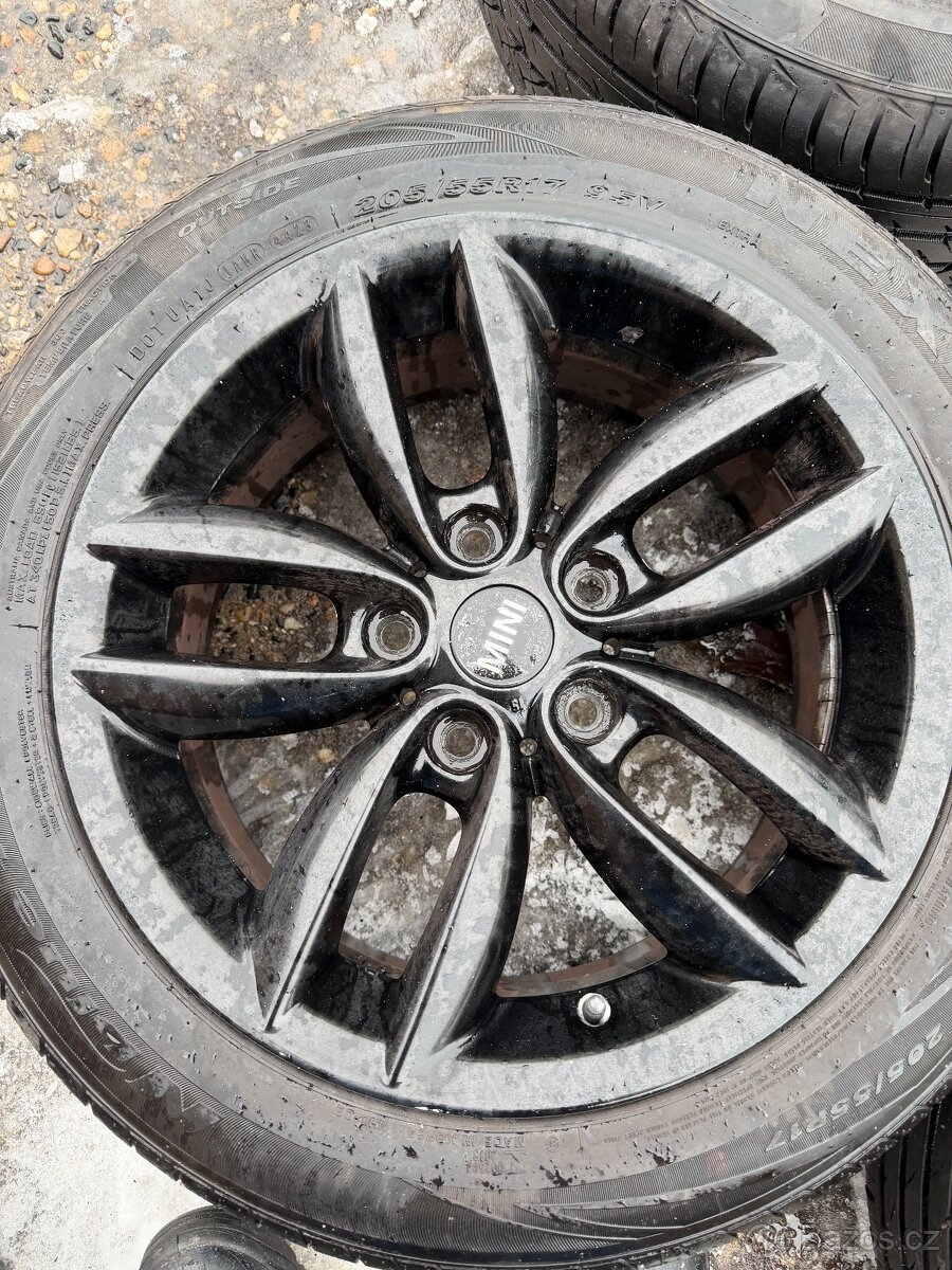 Alu kola Mini Cooper SUPERCHARGER R17 letni pneu - 5