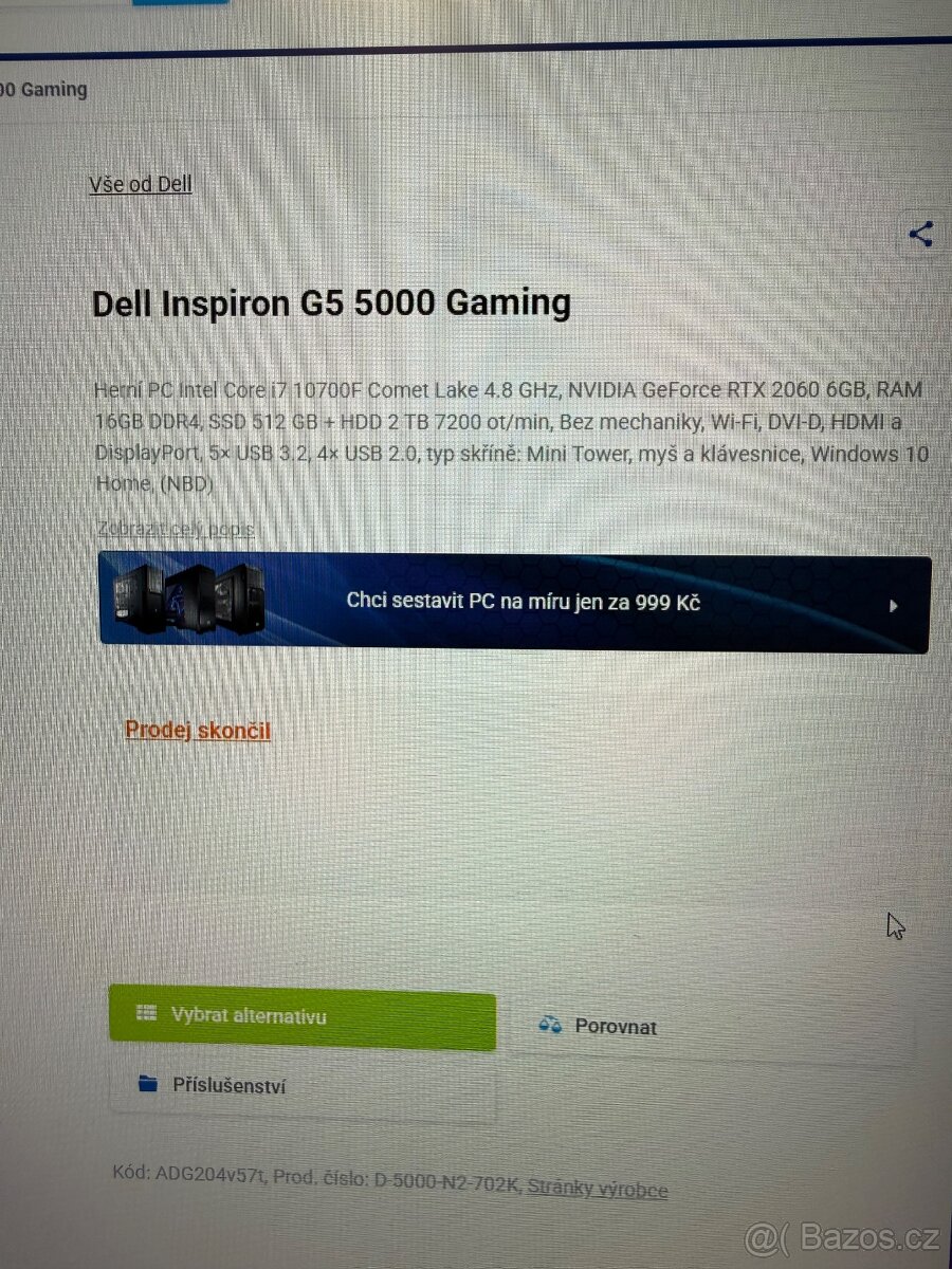 Dell Inspiron G 500 - 5