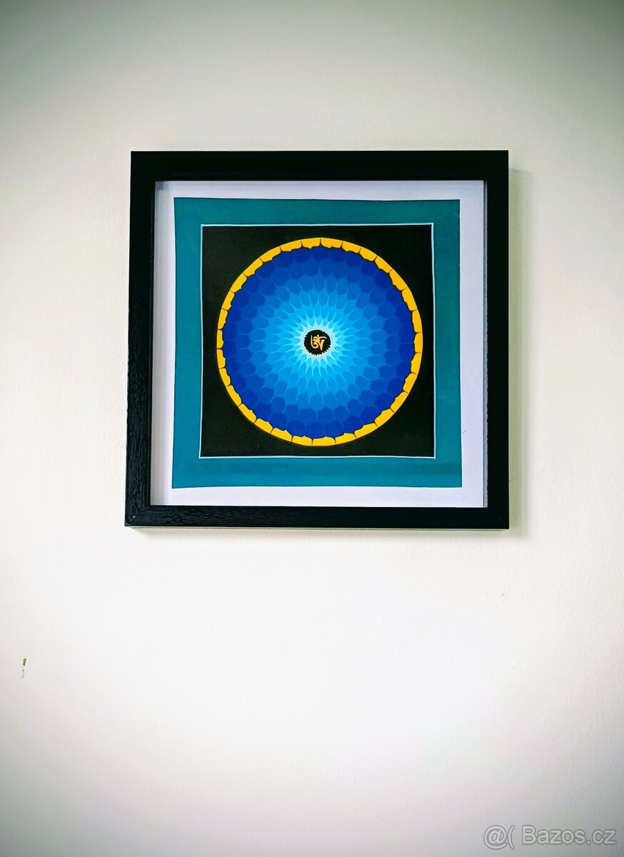 Mandala ručně malovaná - 5