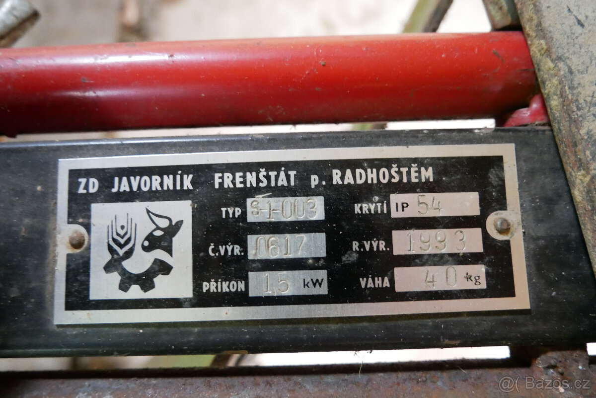 Kultivátor,el.rotavátor.jako nový. - - 5