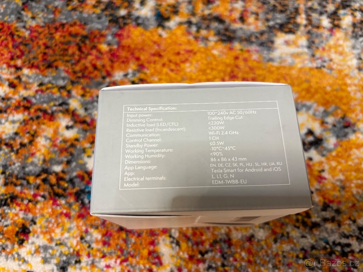 ‼️ Chytrý stmívač Tesla Smart Dimmer Touch - 5