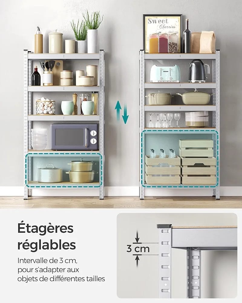 NOVÝ KOVOVÝ REGÁL - 5